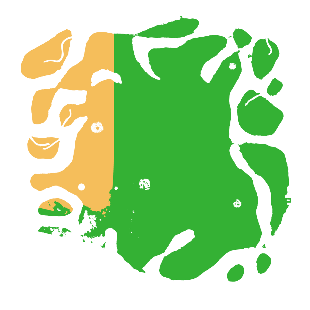 Biome Rust Map: Procedural Map, Size: 4000, Seed: 734