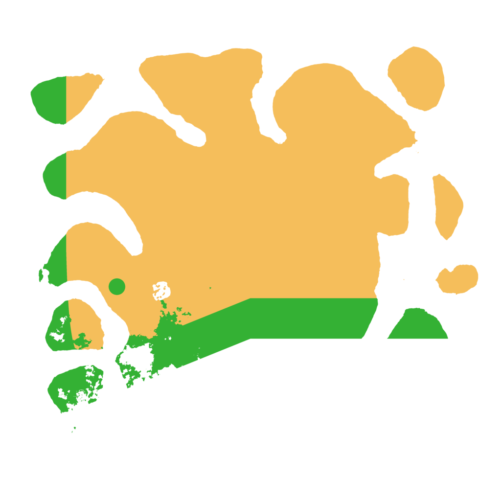 Biome Rust Map: Barren, Size: 4000, Seed: 6785717