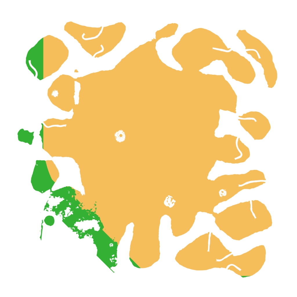 Biome Rust Map: Procedural Map, Size: 4000, Seed: 420657