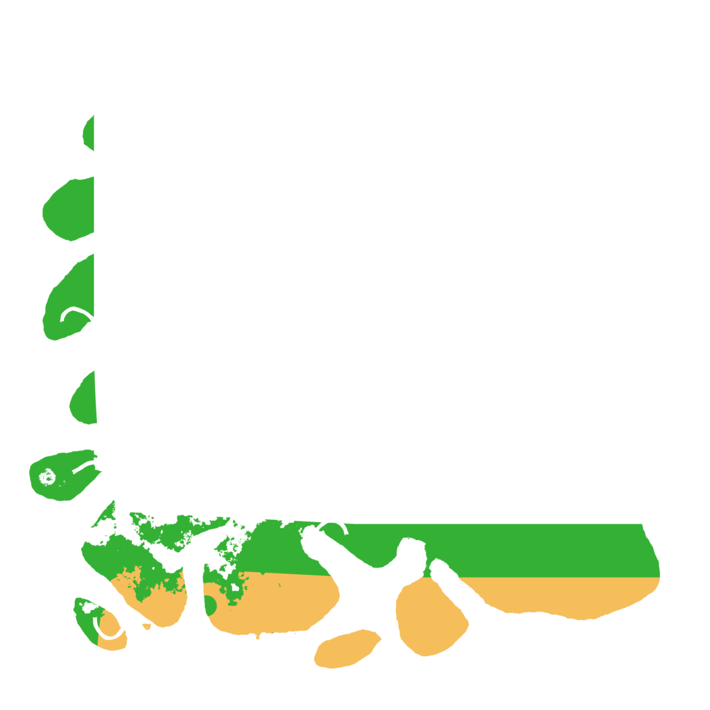 Biome Rust Map: Procedural Map, Size: 4500, Seed: 3921395