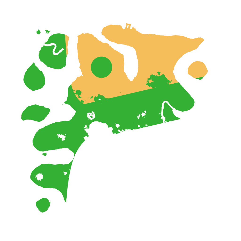 Biome Rust Map: Procedural Map, Size: 3000, Seed: 1984723068