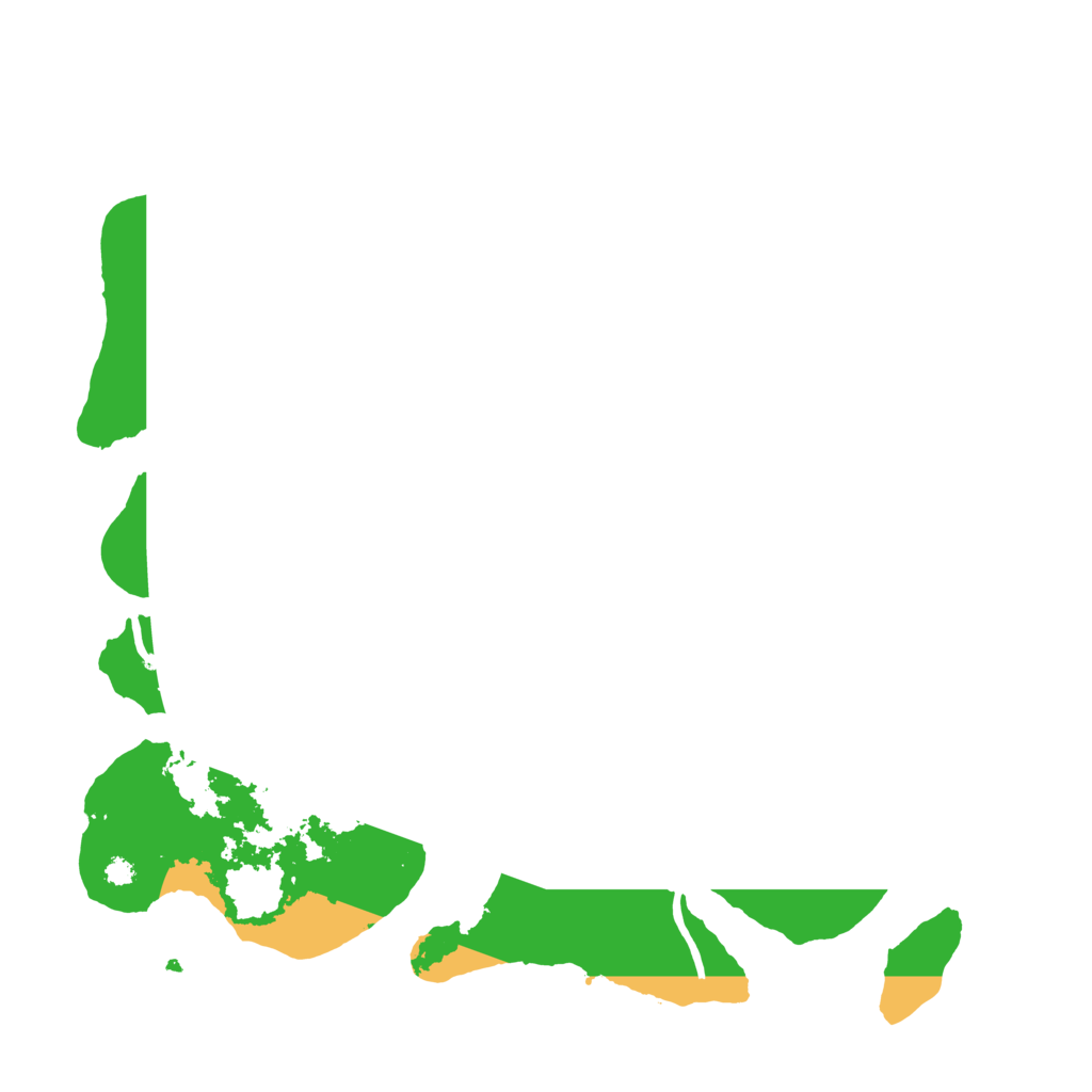 Biome Rust Map: Procedural Map, Size: 3500, Seed: 15678