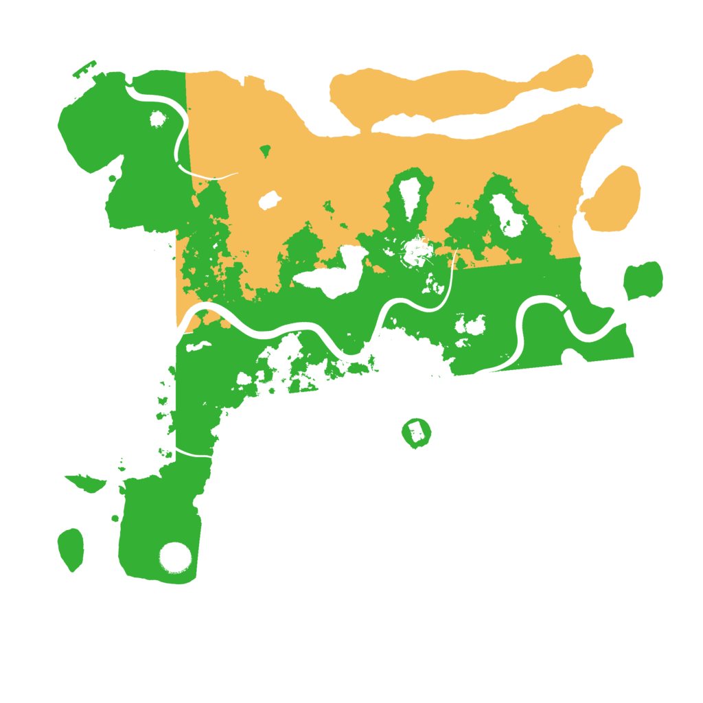 Biome Rust Map: Procedural Map, Size: 4000, Seed: 67890