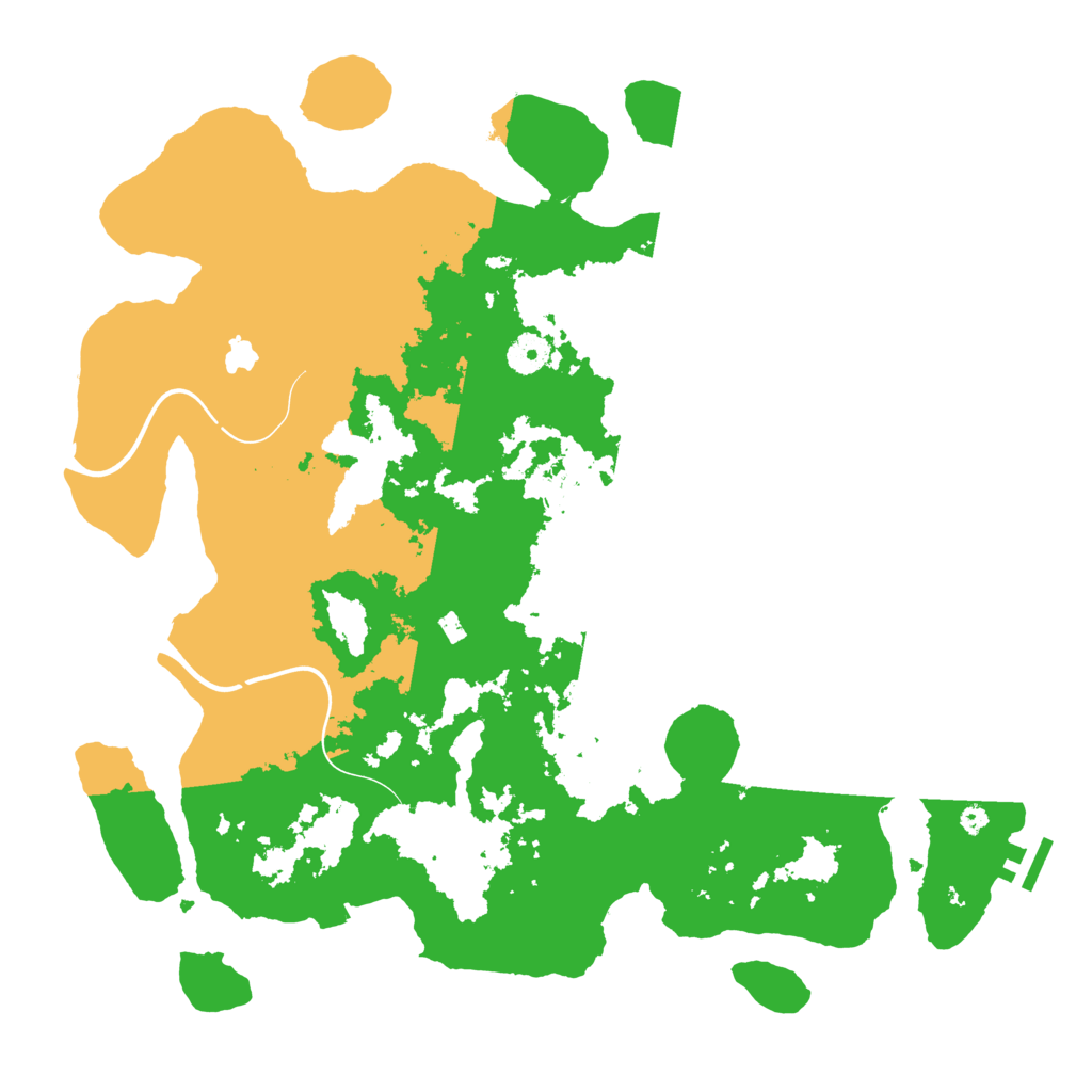 Biome Rust Map: Procedural Map, Size: 4000, Seed: 1743701541