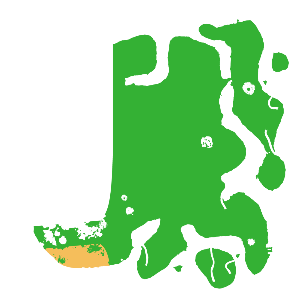 Biome Rust Map: Procedural Map, Size: 3800, Seed: 333333333