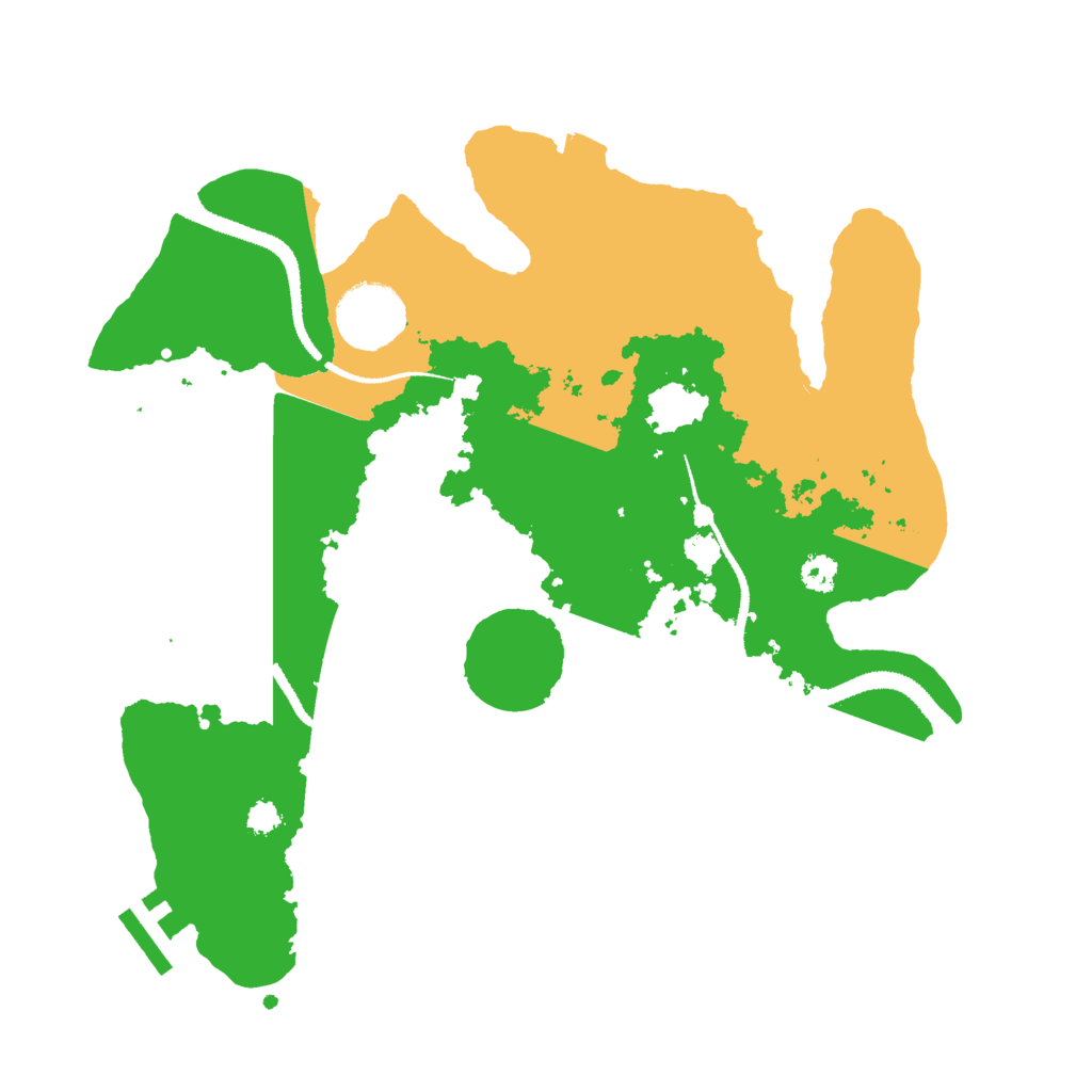 Biome Rust Map: Procedural Map, Size: 3000, Seed: 2063118285