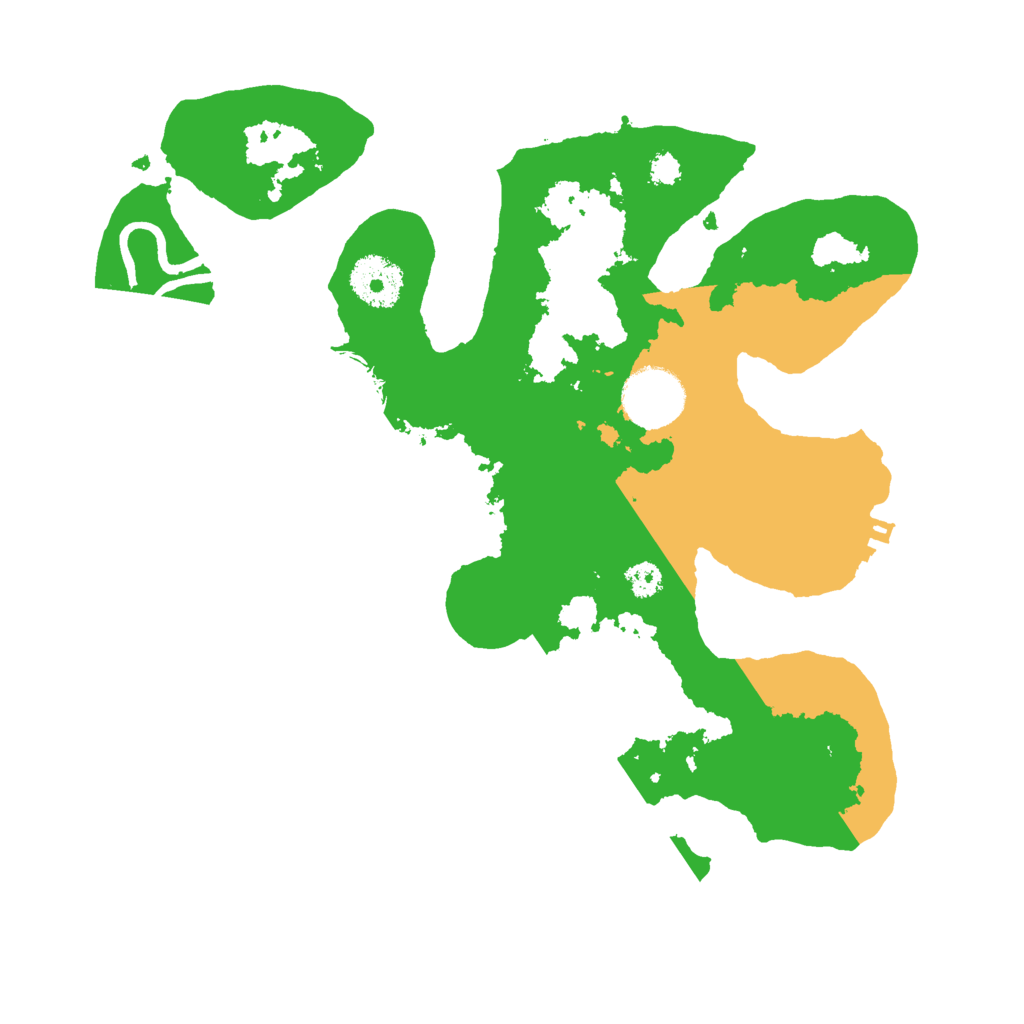 Biome Rust Map: Procedural Map, Size: 3000, Seed: 13826