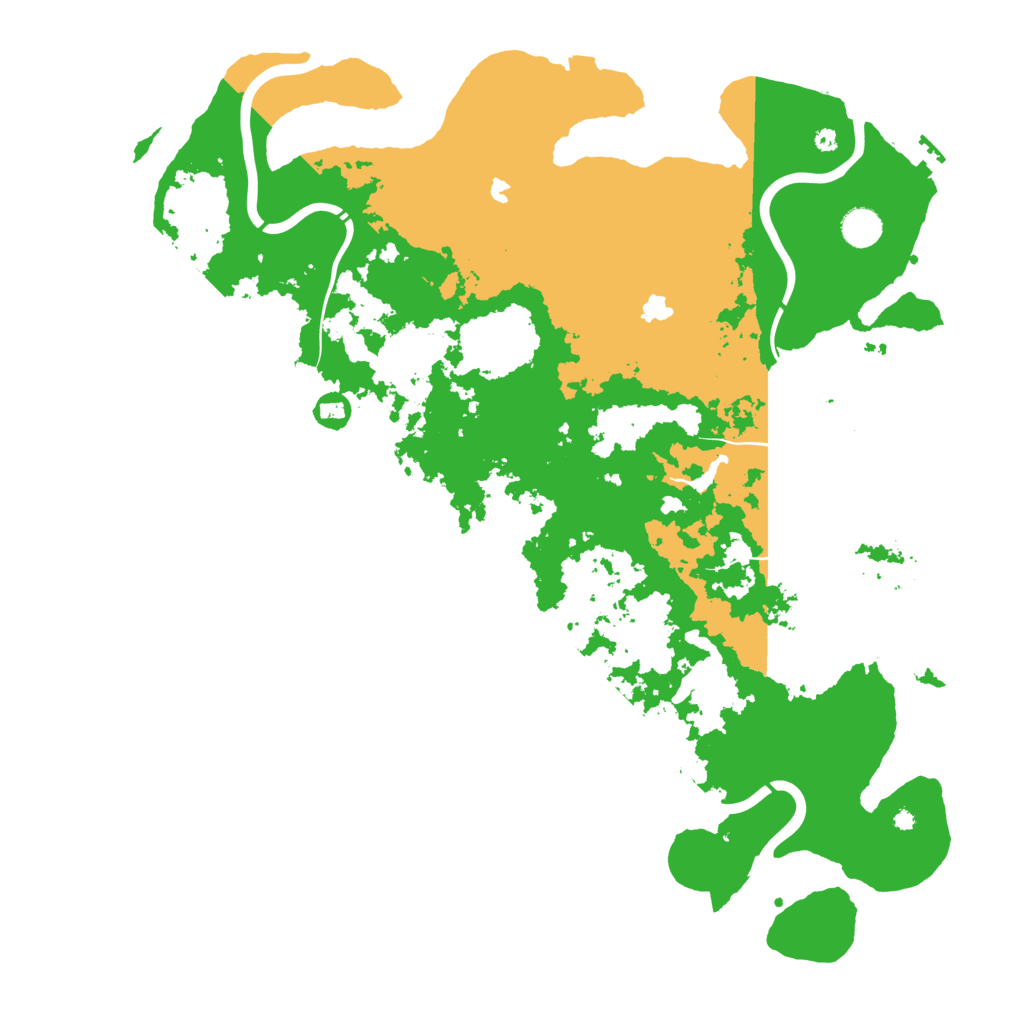Biome Rust Map: Procedural Map, Size: 4500, Seed: 1928735424