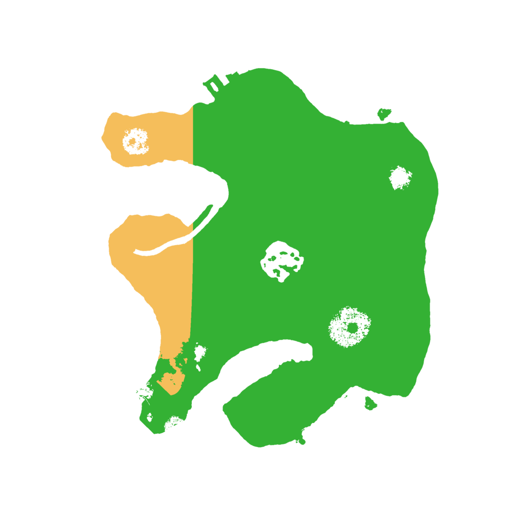 Biome Rust Map: Procedural Map, Size: 2000, Seed: 15285688