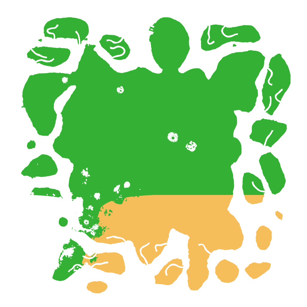 Biome Rust Map: Procedural Map, Size: 4500, Seed: 198601360