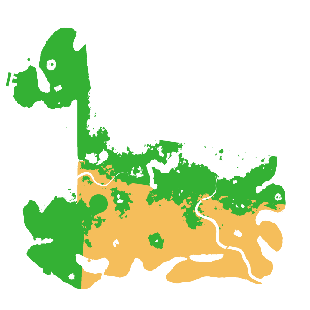 Biome Rust Map: Procedural Map, Size: 4500, Seed: 1209381029