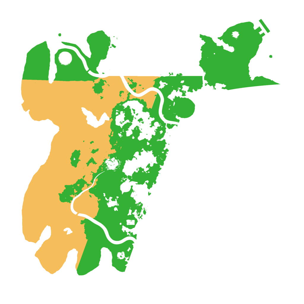 Biome Rust Map: Procedural Map, Size: 4000, Seed: 25484369