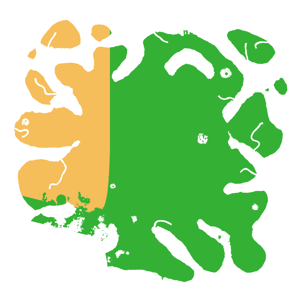 Biome Rust Map: Procedural Map, Size: 4250, Seed: 72807795