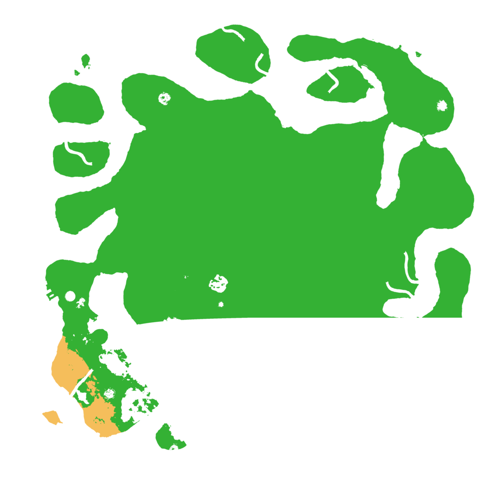 Biome Rust Map: Procedural Map, Size: 4300, Seed: 1703497879