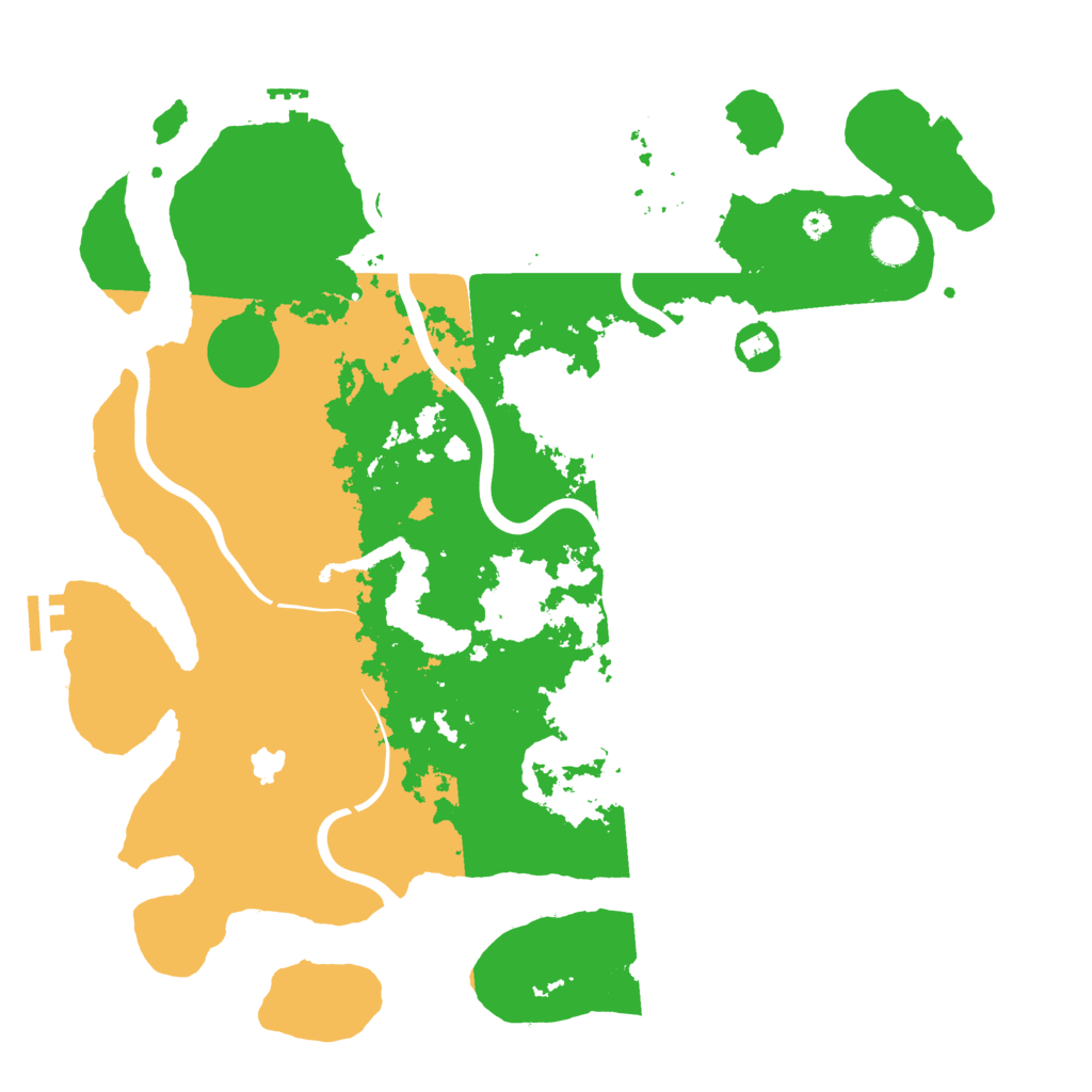 Biome Rust Map: Procedural Map, Size: 4000, Seed: 120926865