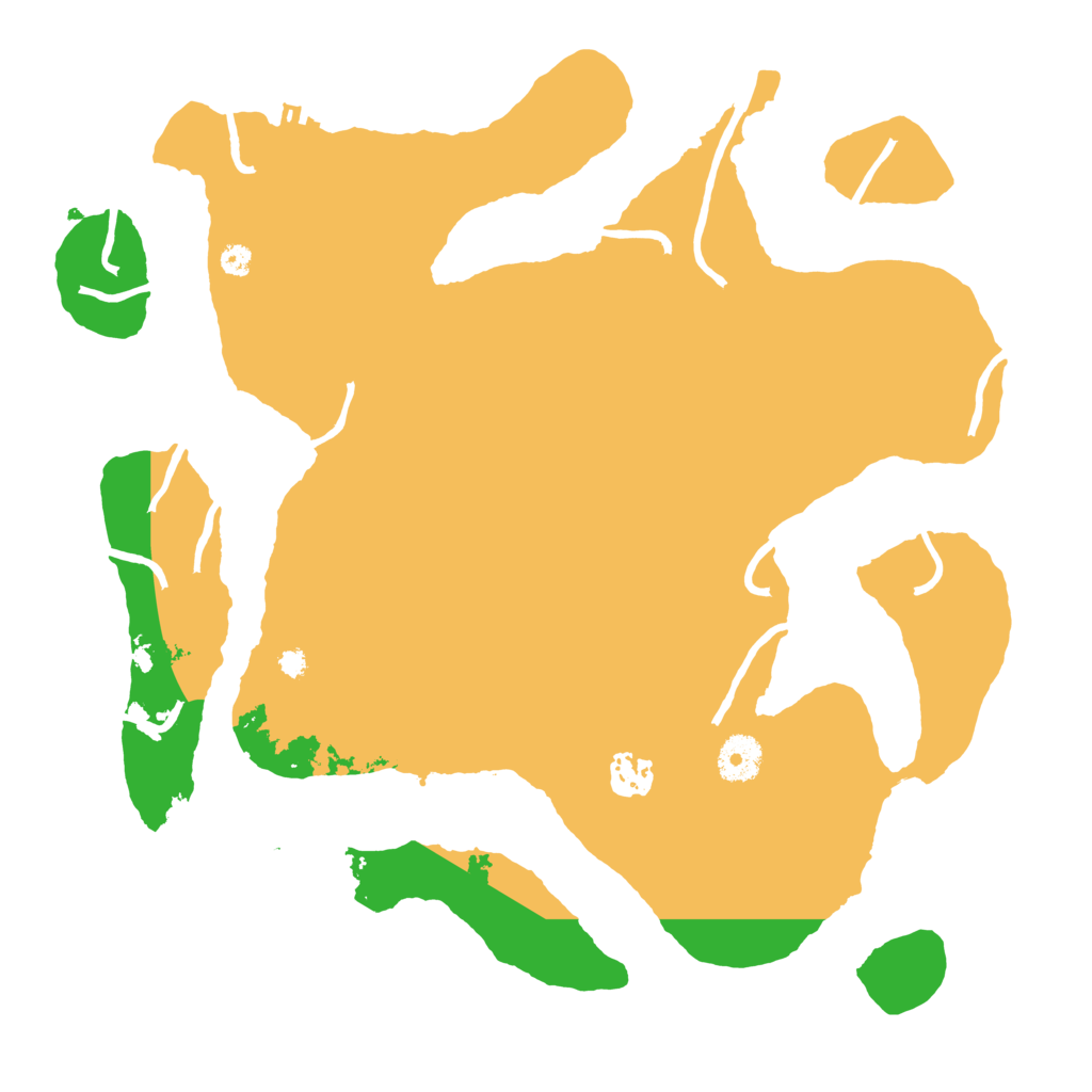 Biome Rust Map: Procedural Map, Size: 3600, Seed: 9776967