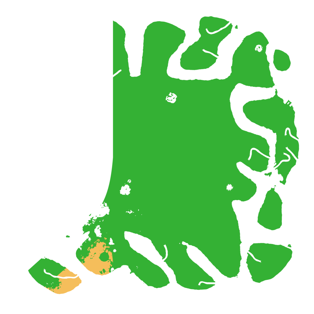 Biome Rust Map: Procedural Map, Size: 4500, Seed: 607993285
