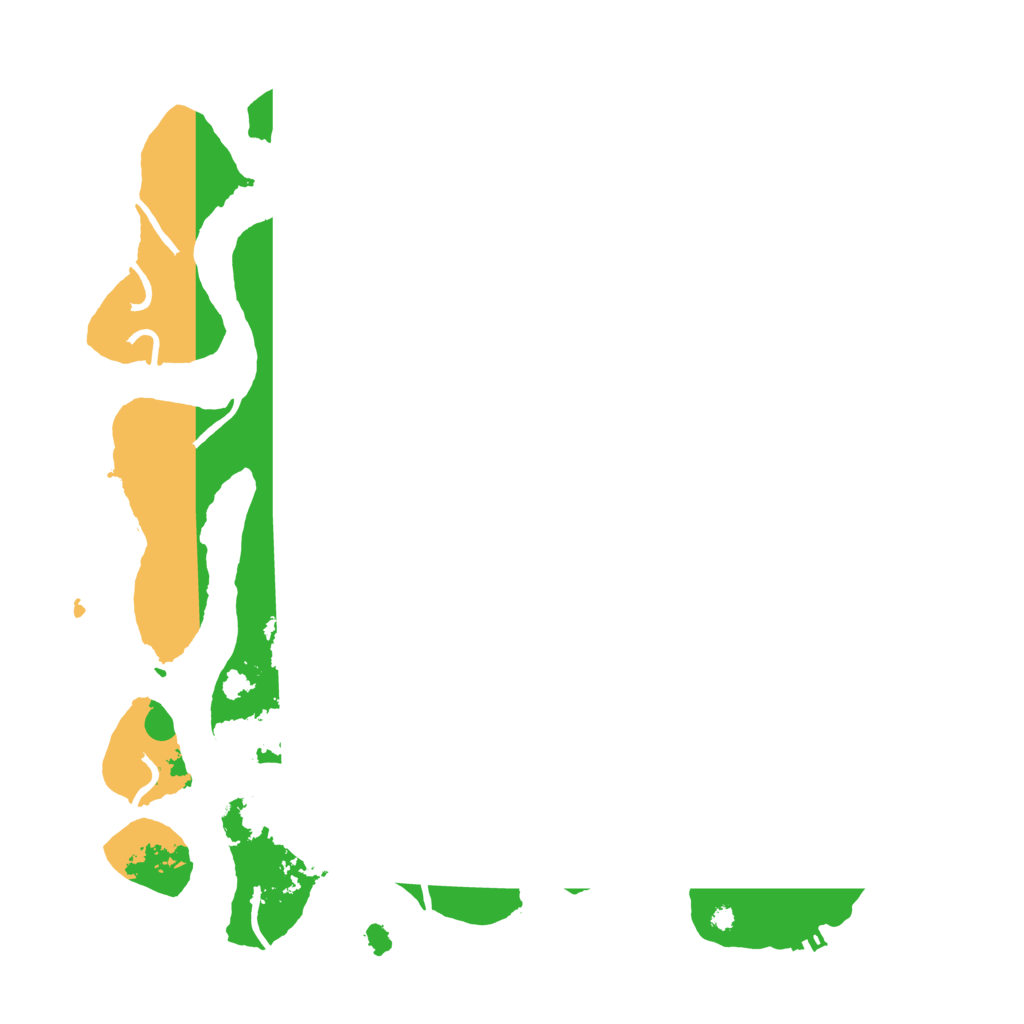 Biome Rust Map: Procedural Map, Size: 4000, Seed: 612458