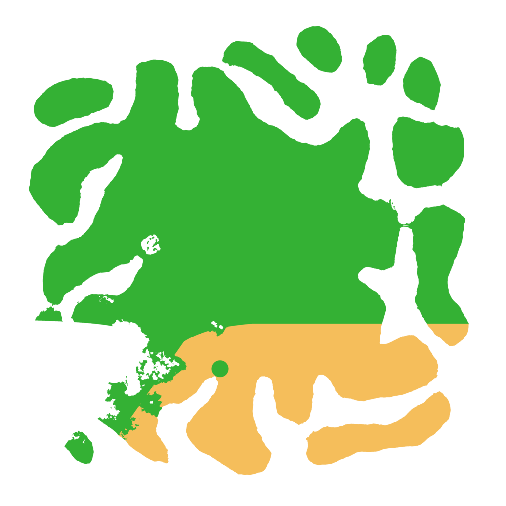 Biome Rust Map: Barren, Size: 4000, Seed: 3044