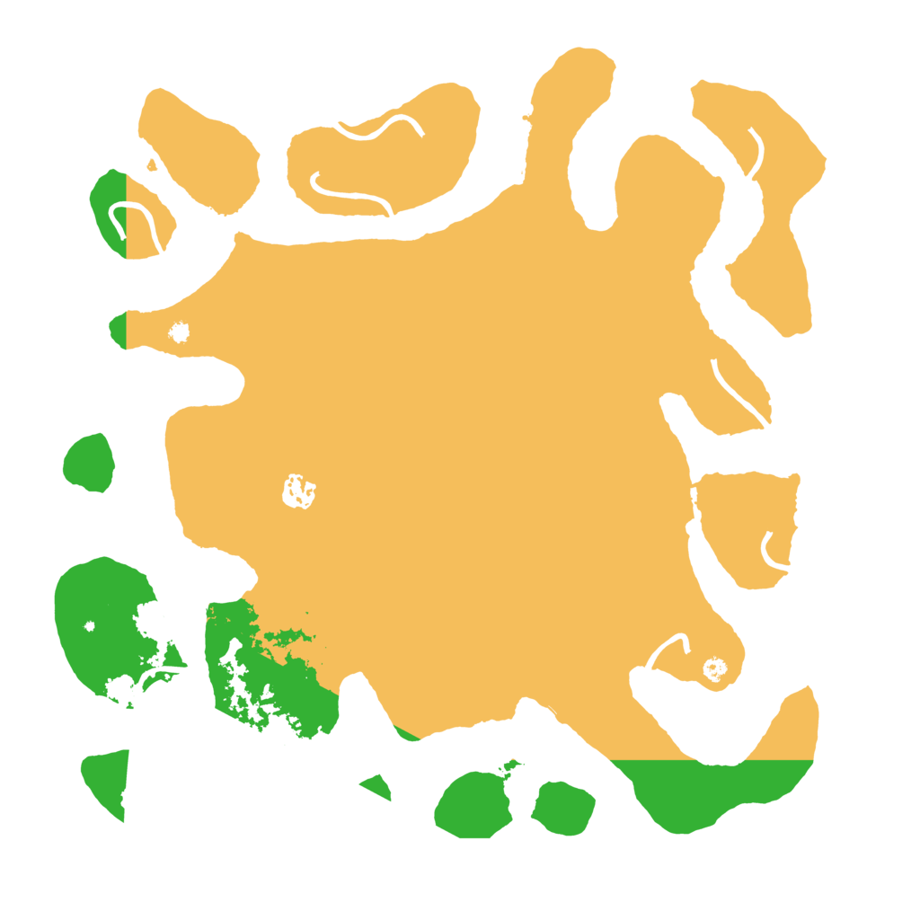 Biome Rust Map: Procedural Map, Size: 4000, Seed: 8899001