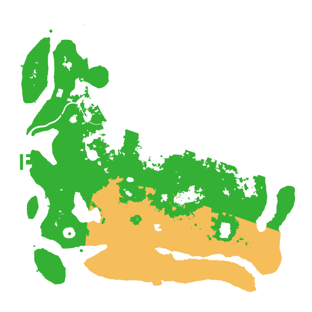 Biome Rust Map: Procedural Map, Size: 4000, Seed: 5046