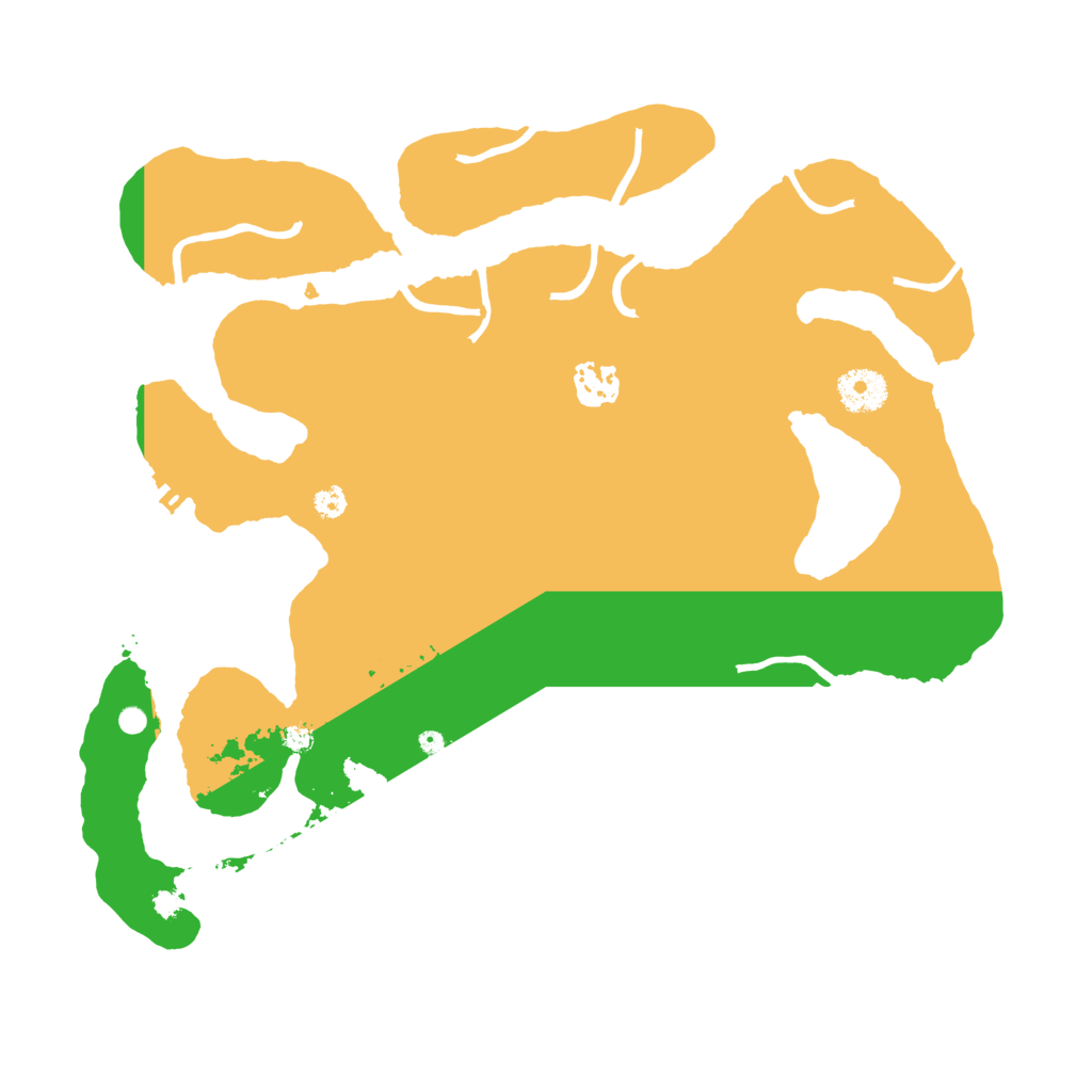 Biome Rust Map: Procedural Map, Size: 3500, Seed: 1203649303