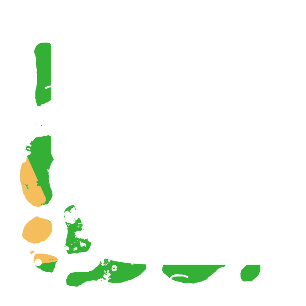 Biome Rust Map: Procedural Map, Size: 3800, Seed: 13567