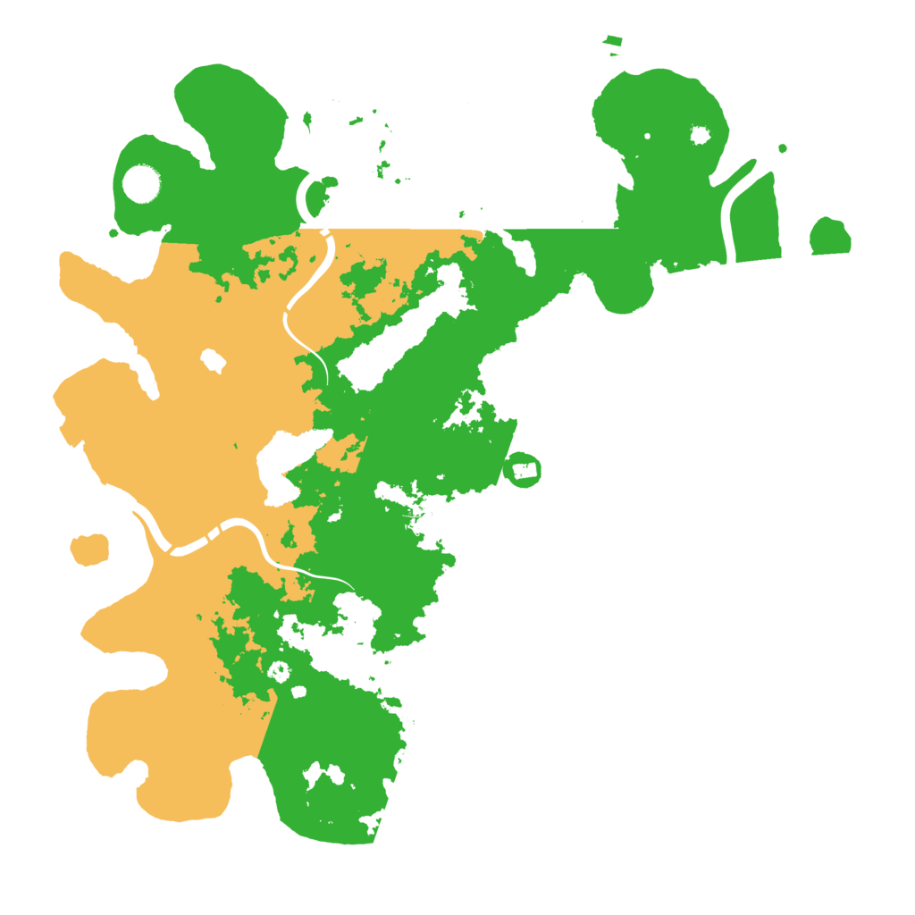 Biome Rust Map: Procedural Map, Size: 4250, Seed: 51854
