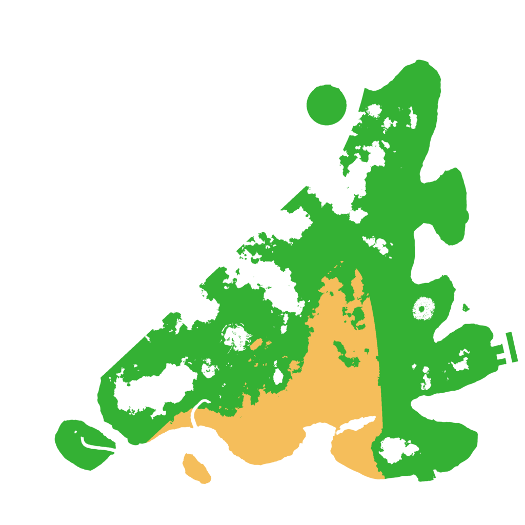 Biome Rust Map: Procedural Map, Size: 3500, Seed: 1987423256