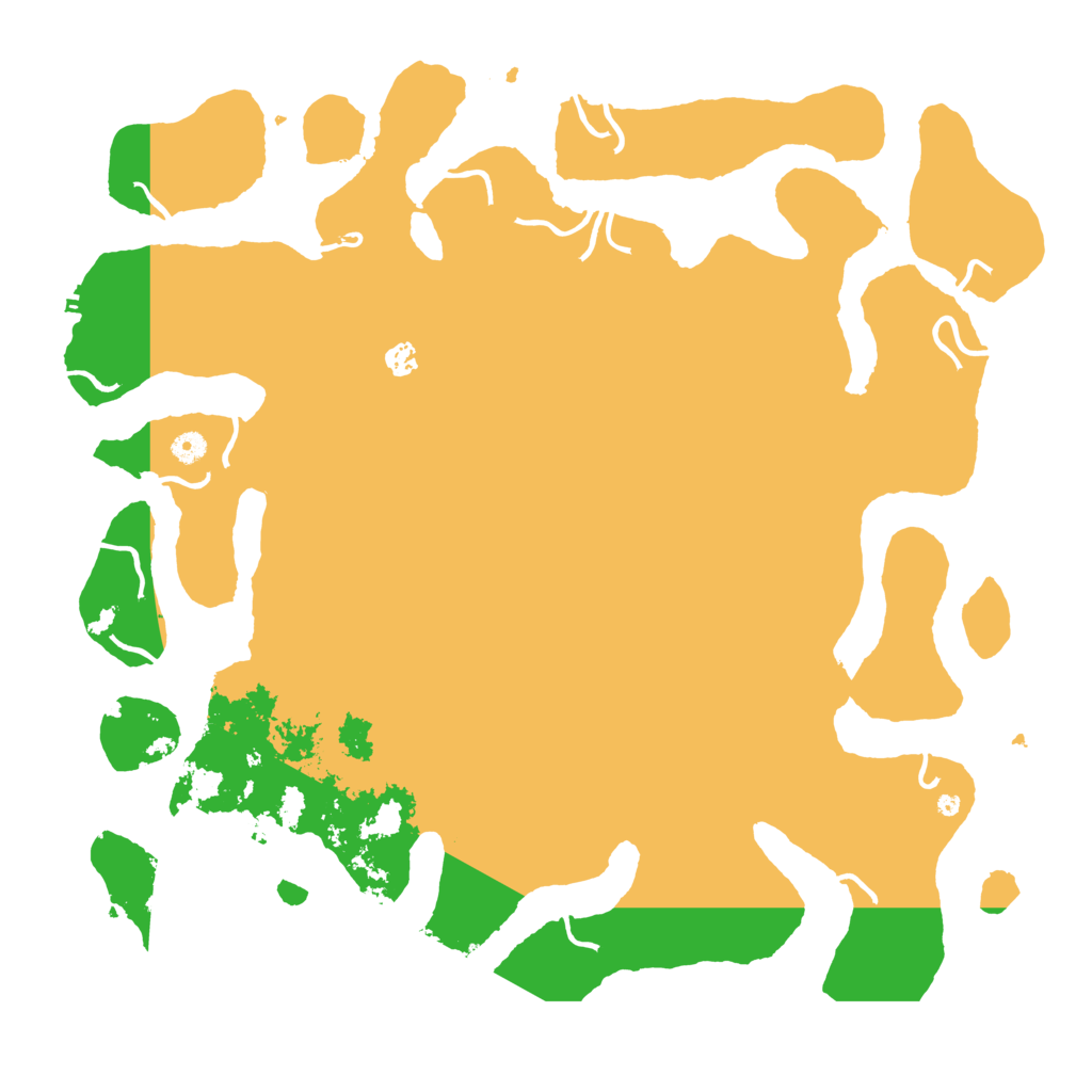 Biome Rust Map: Procedural Map, Size: 5000, Seed: 9906