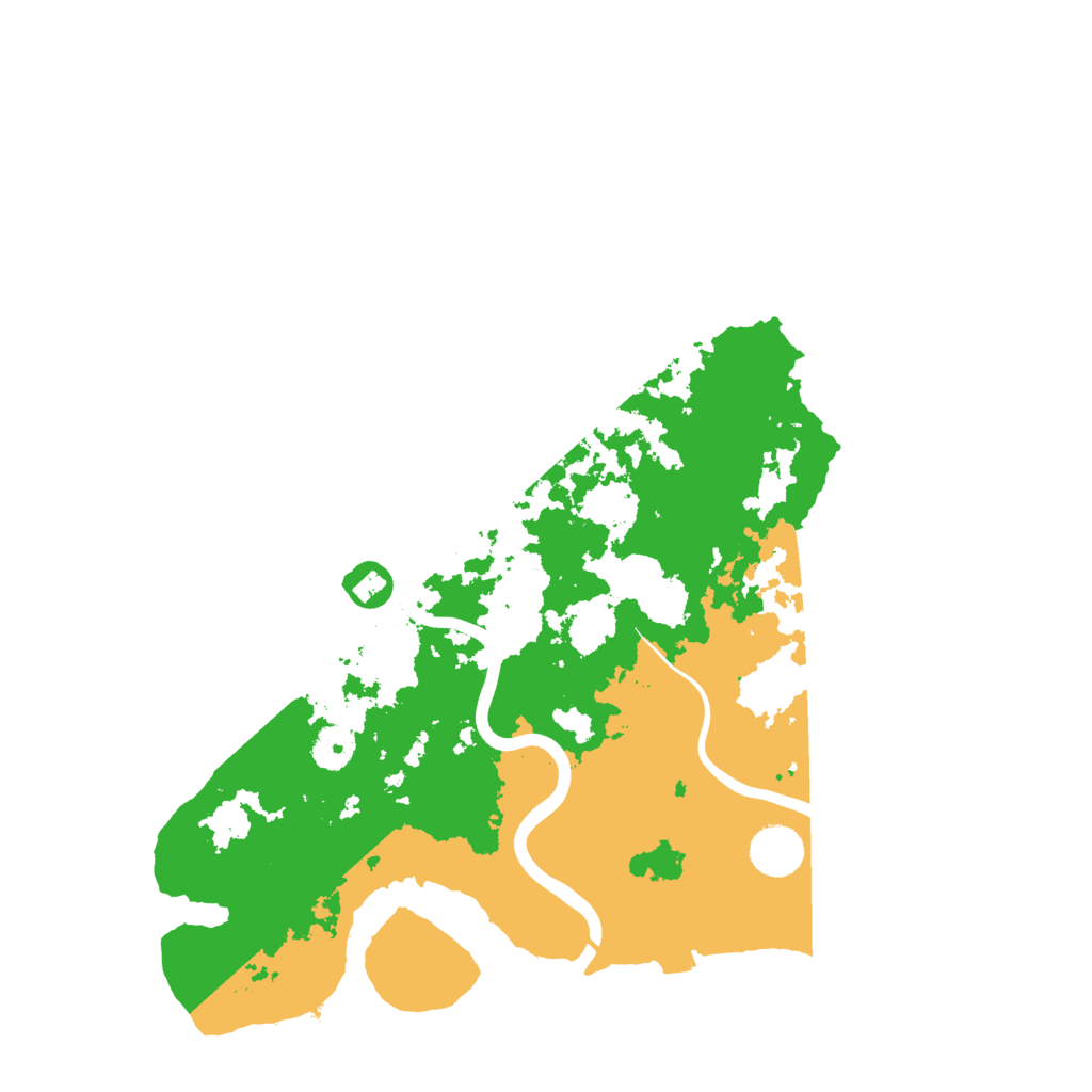 Biome Rust Map: Procedural Map, Size: 3800, Seed: 16523