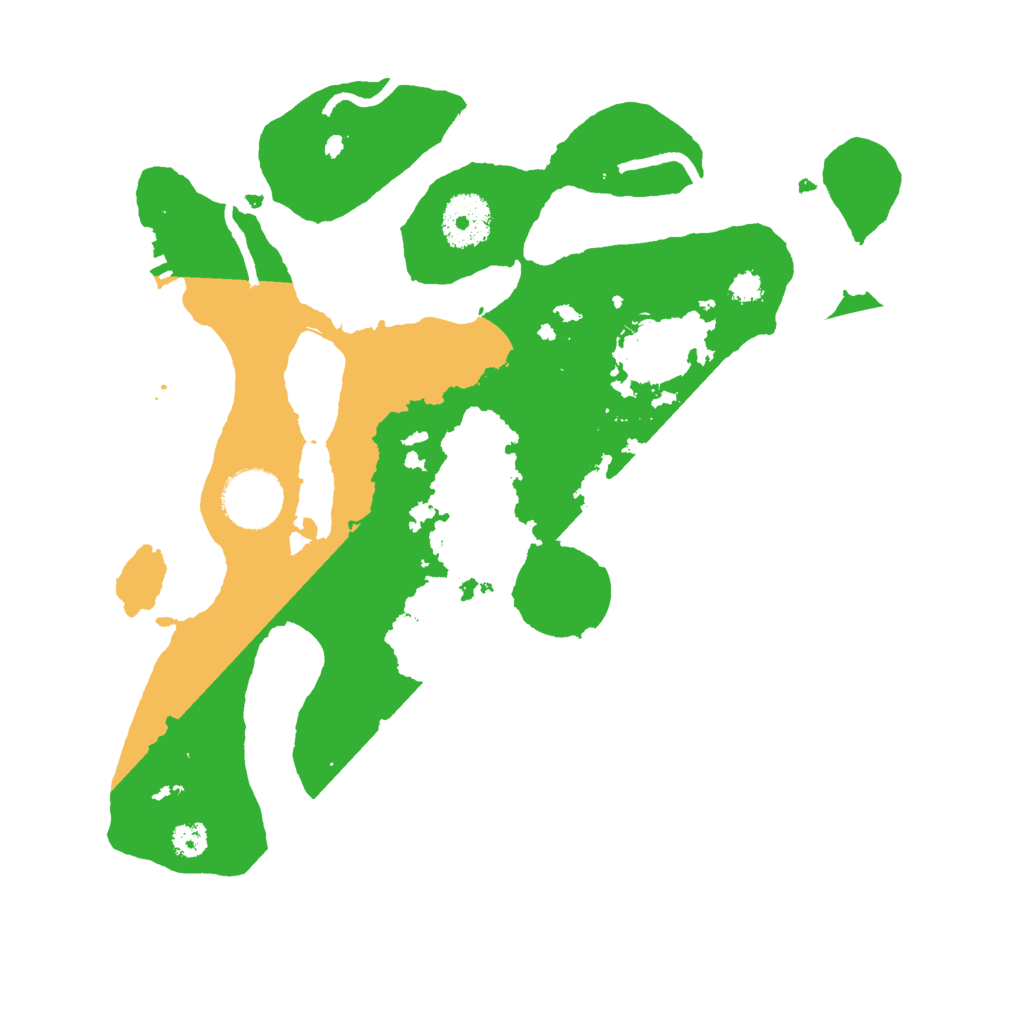 Biome Rust Map: Procedural Map, Size: 3000, Seed: 487213349