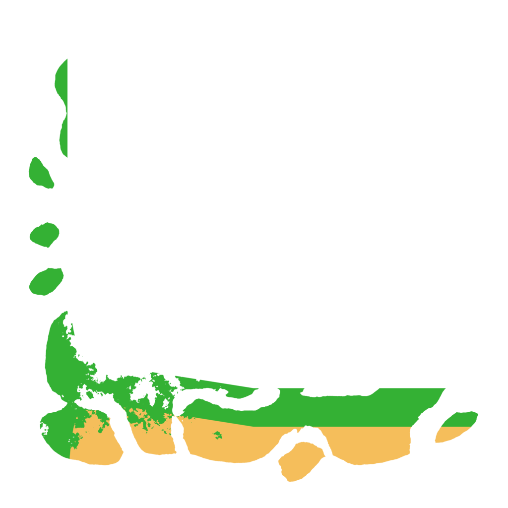 Biome Rust Map: Barren, Size: 4500, Seed: 14895