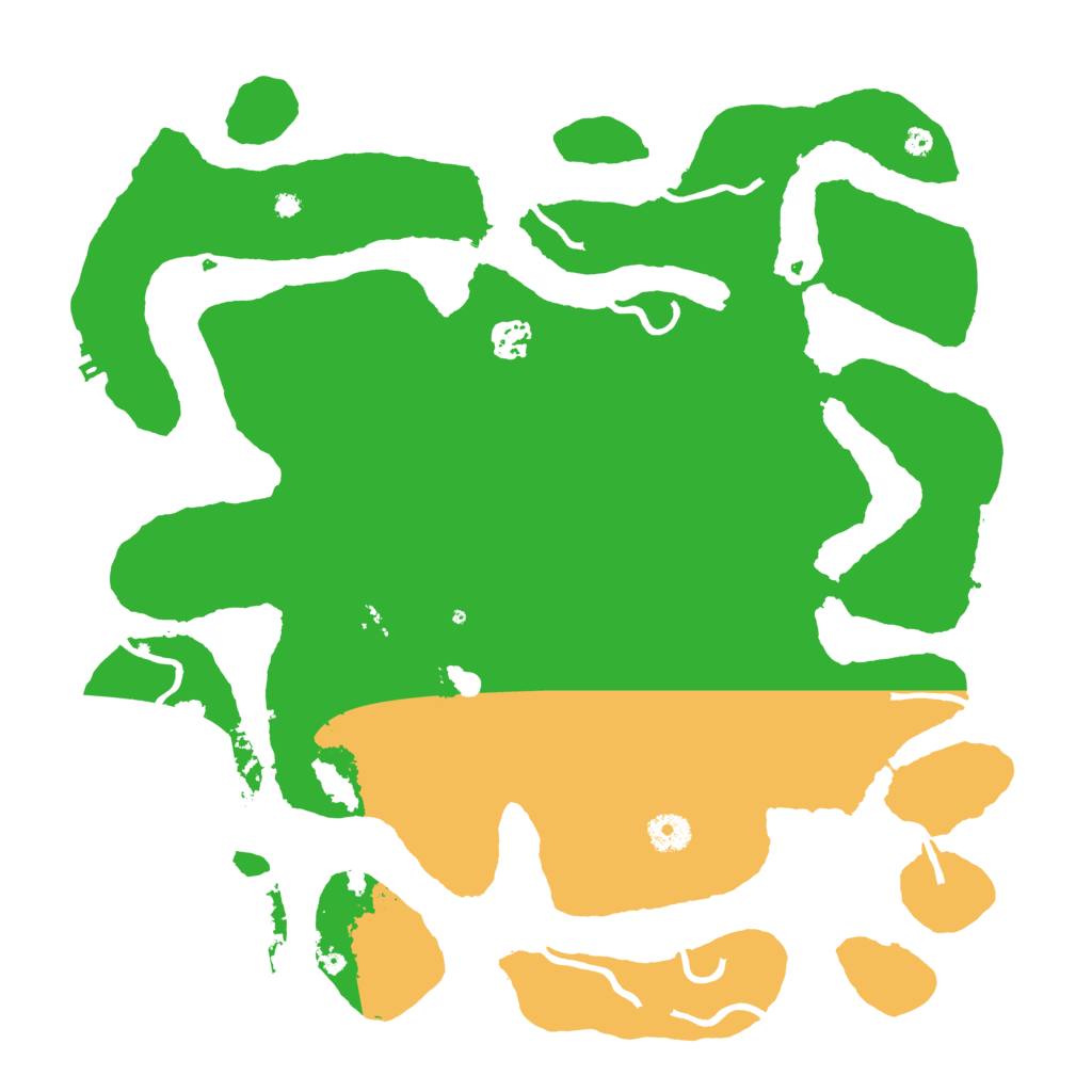 Biome Rust Map: Procedural Map, Size: 4000, Seed: 27296121