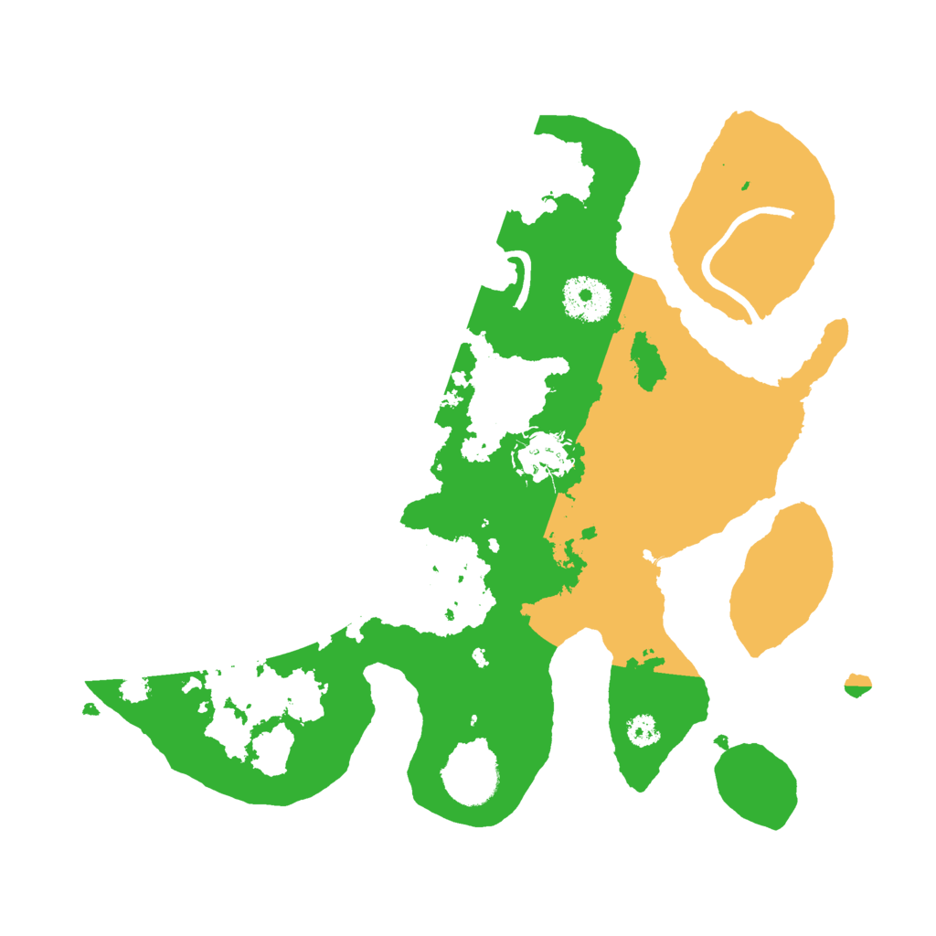 Biome Rust Map: Procedural Map, Size: 3000, Seed: 290156519