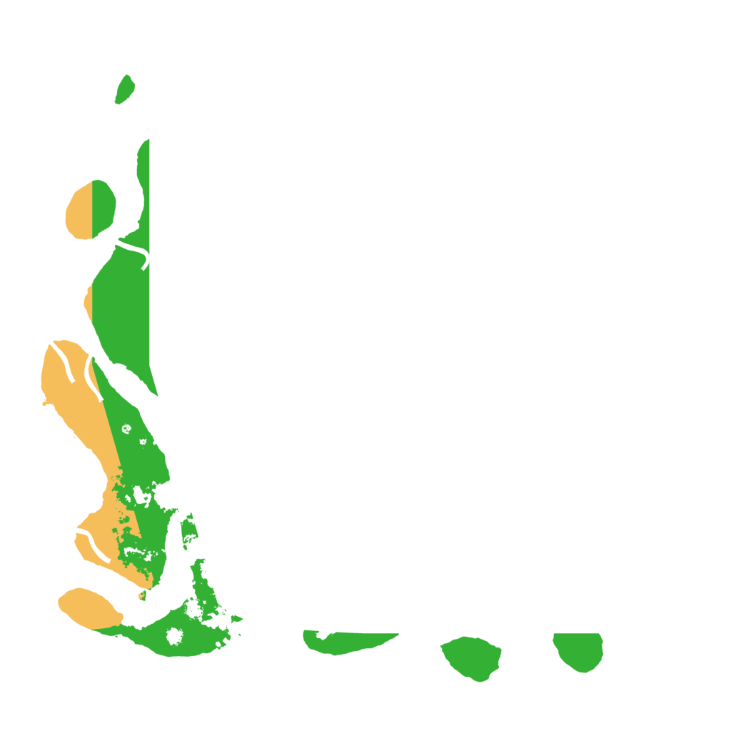 Biome Rust Map: Procedural Map, Size: 3900, Seed: 644783661