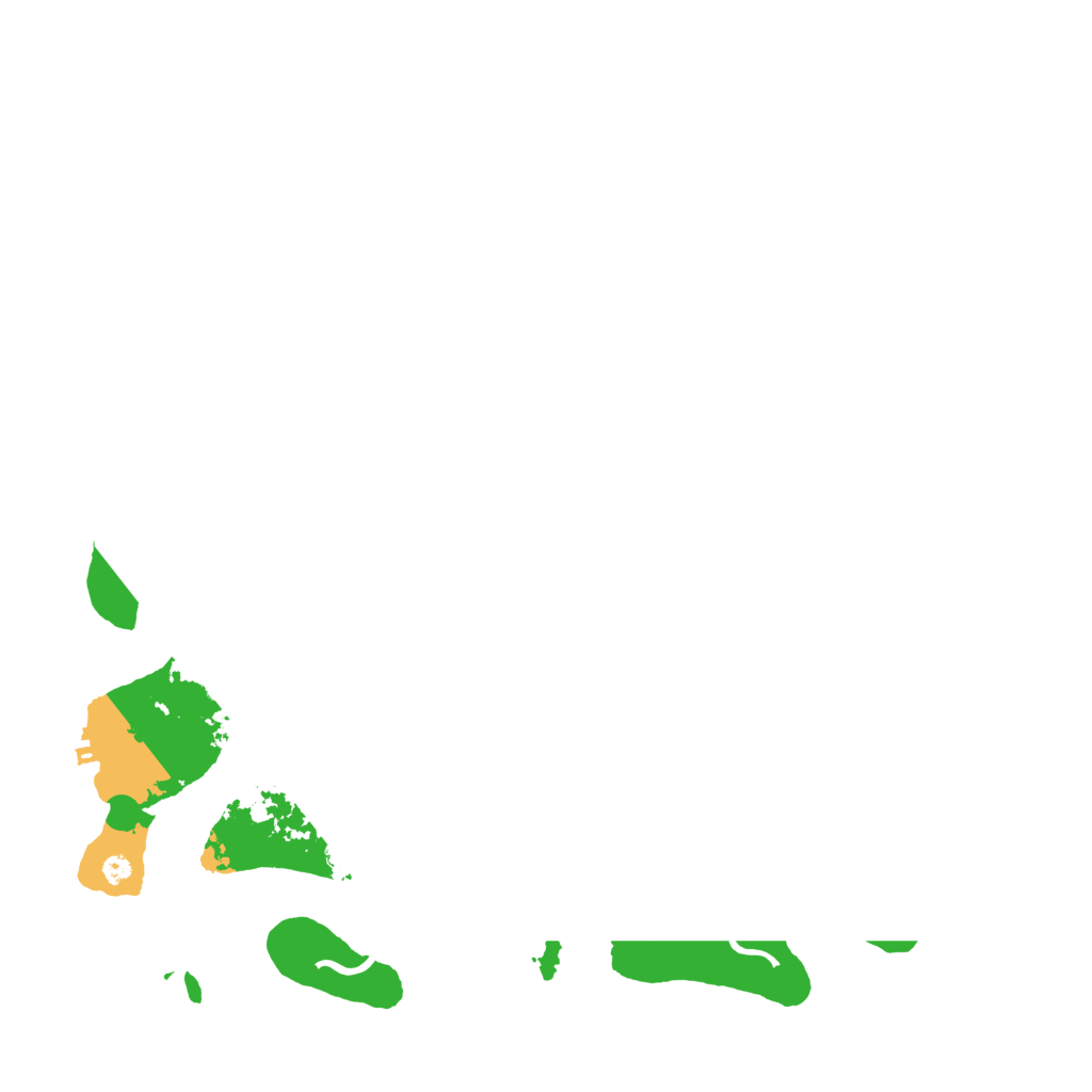 Biome Rust Map: Procedural Map, Size: 4000, Seed: 152257