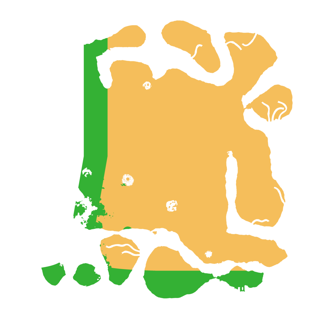 Biome Rust Map: Procedural Map, Size: 4000, Seed: 124684