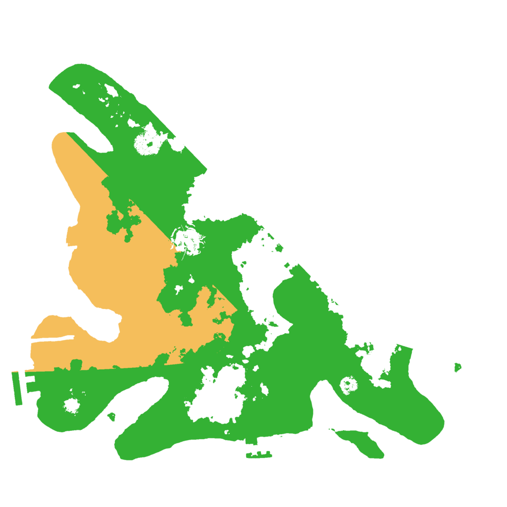 Biome Rust Map: Procedural Map, Size: 3000, Seed: 114251674