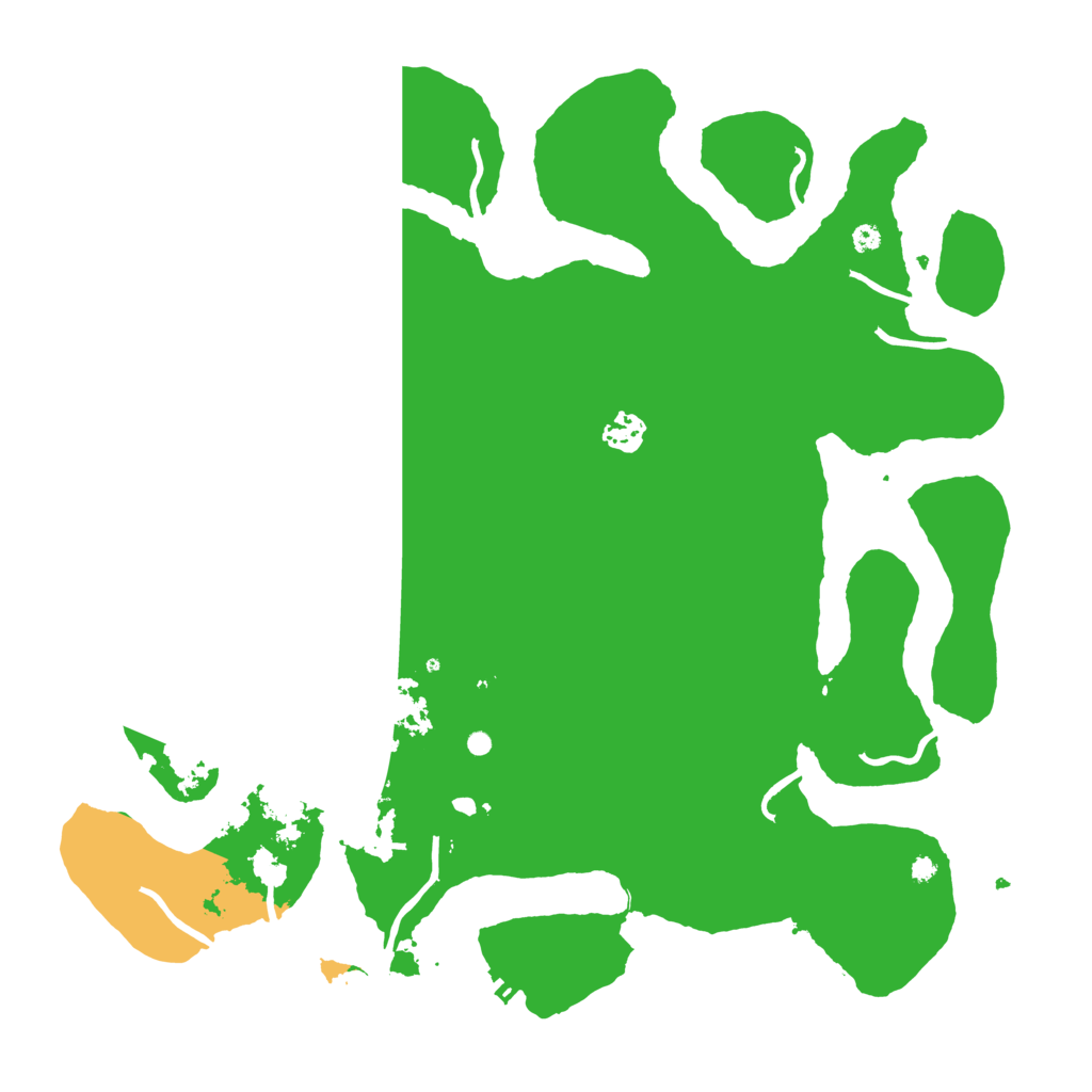 Biome Rust Map: Procedural Map, Size: 4000, Seed: 23856