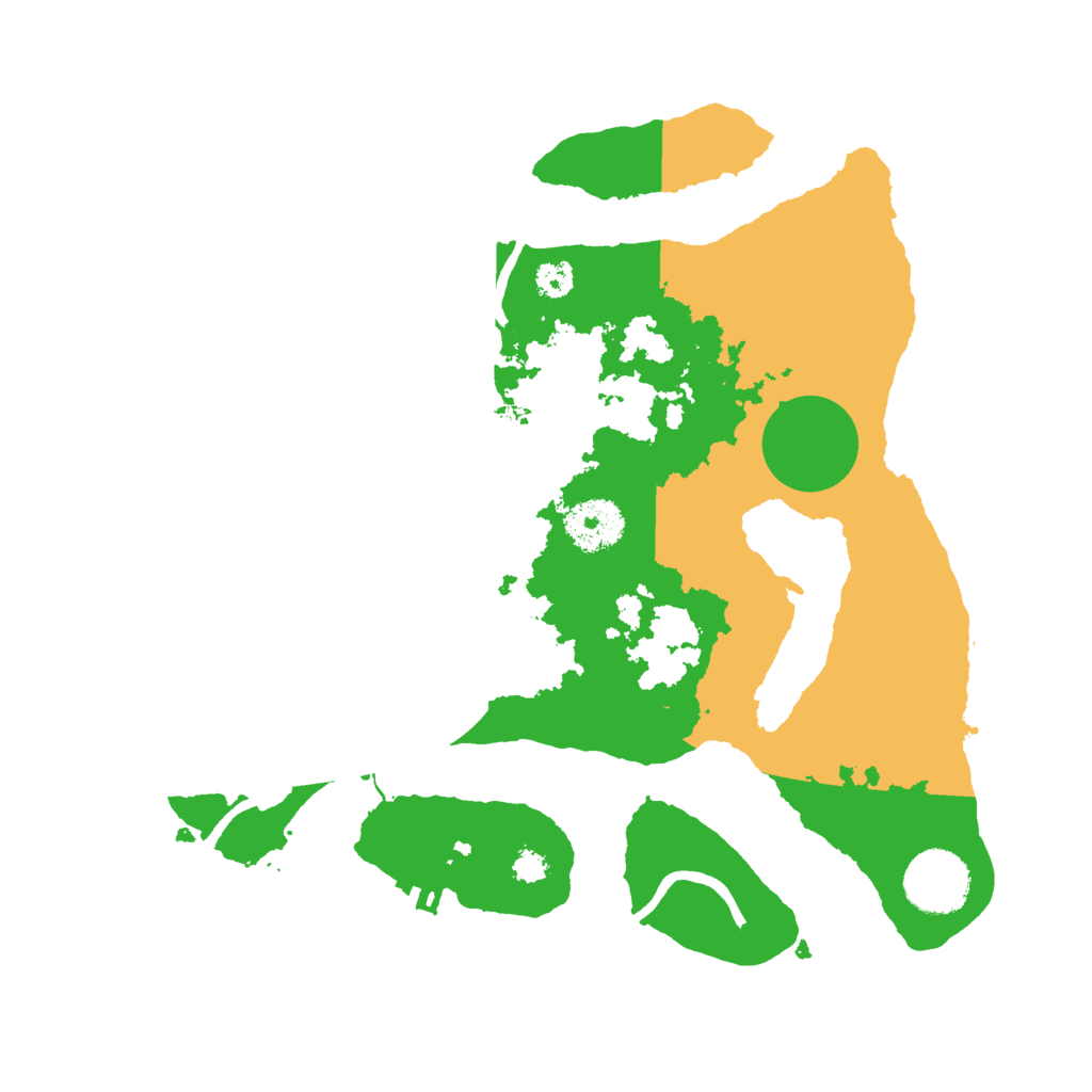 Biome Rust Map: Procedural Map, Size: 3000, Seed: 998