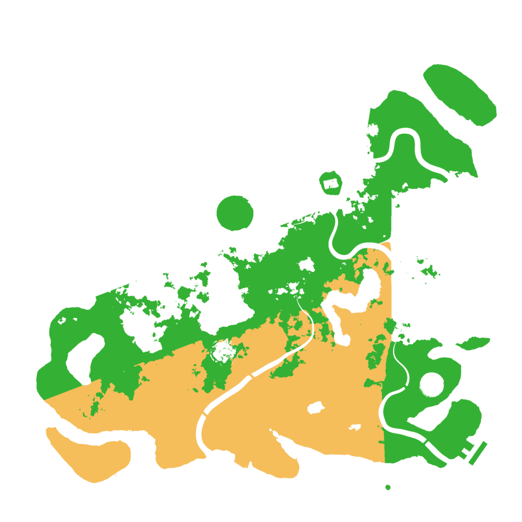 Biome Rust Map: Procedural Map, Size: 4000, Seed: 1502305785