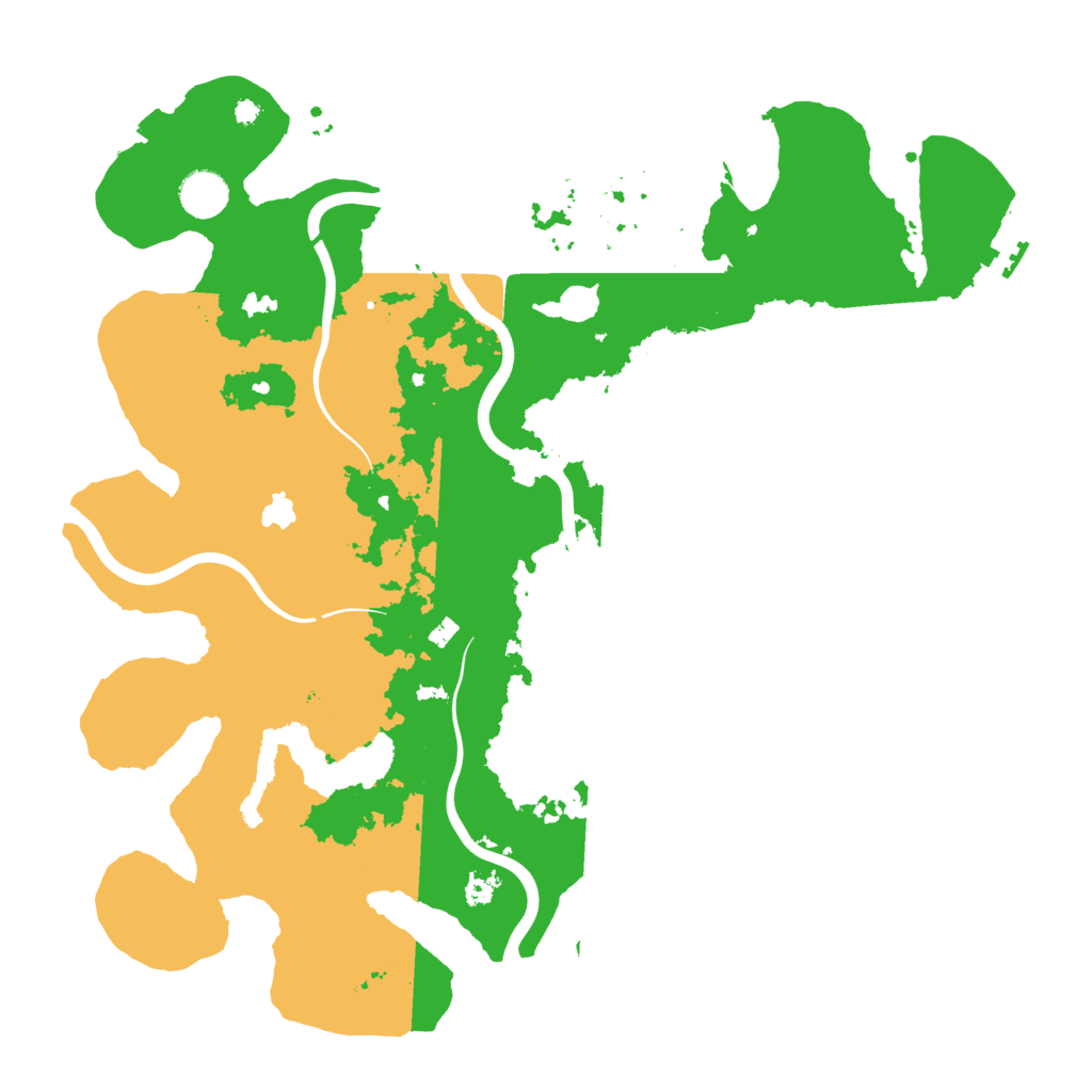 Biome Rust Map: Procedural Map, Size: 4000, Seed: 167866711