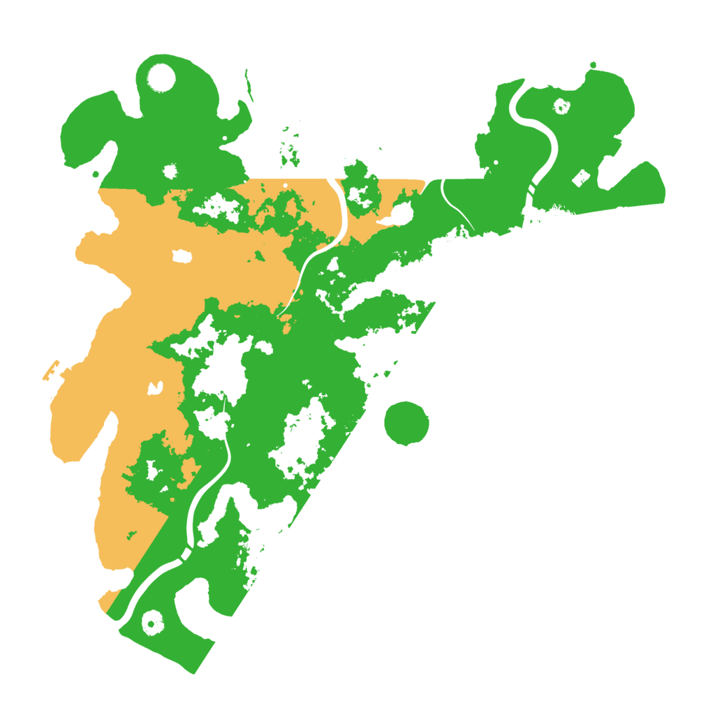 Biome Rust Map: Procedural Map, Size: 4500, Seed: 1103381708