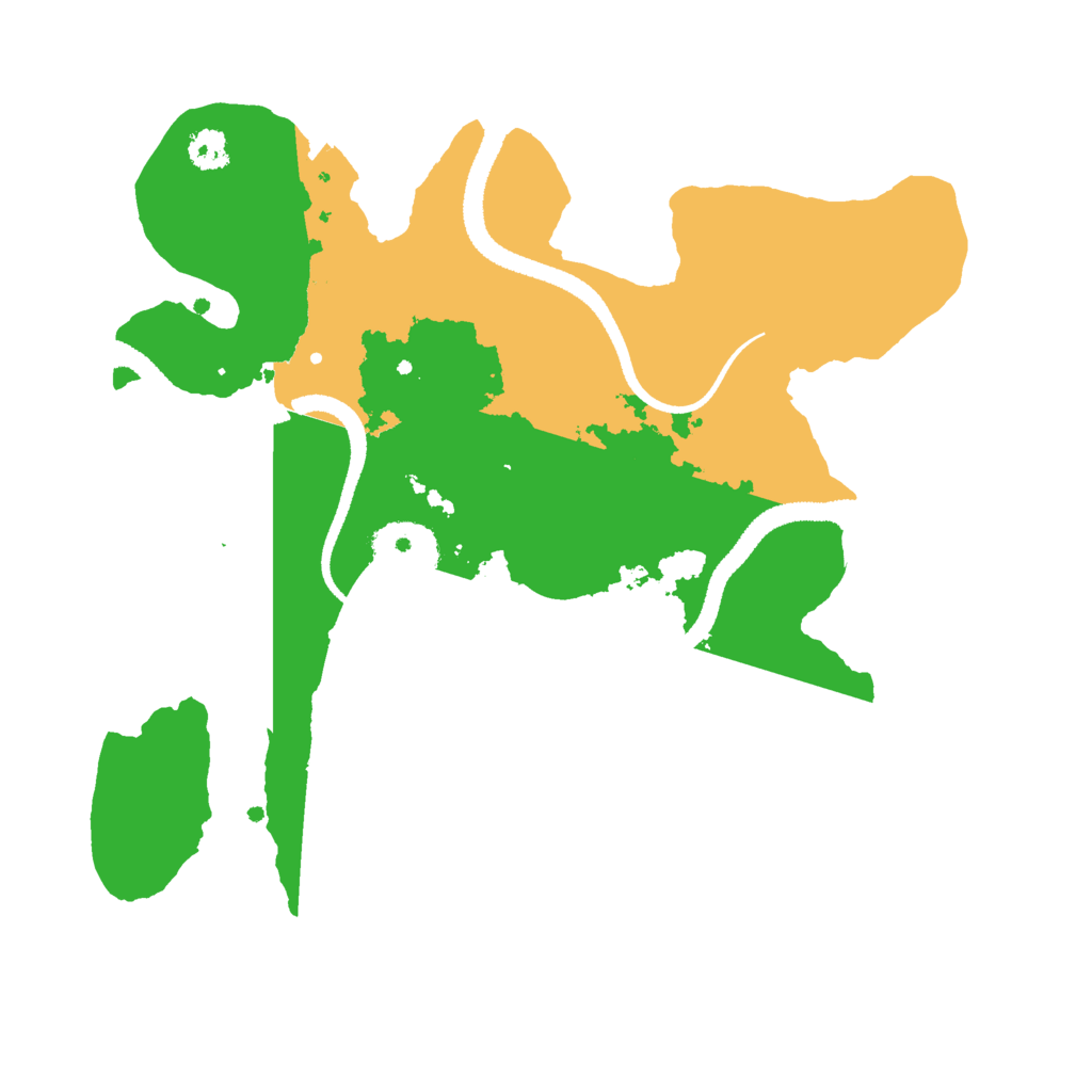 Biome Rust Map: Procedural Map, Size: 2700, Seed: 333334