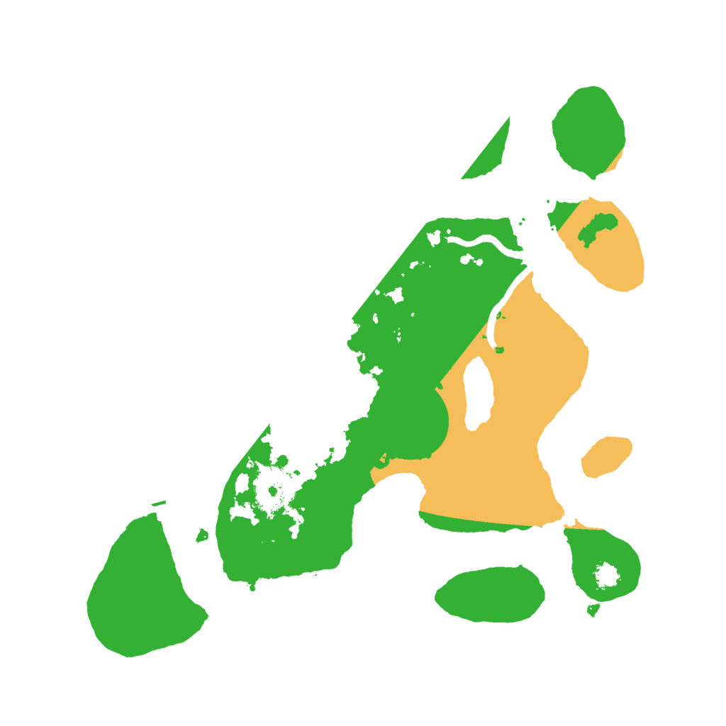 Biome Rust Map: Procedural Map, Size: 2700, Seed: 333335