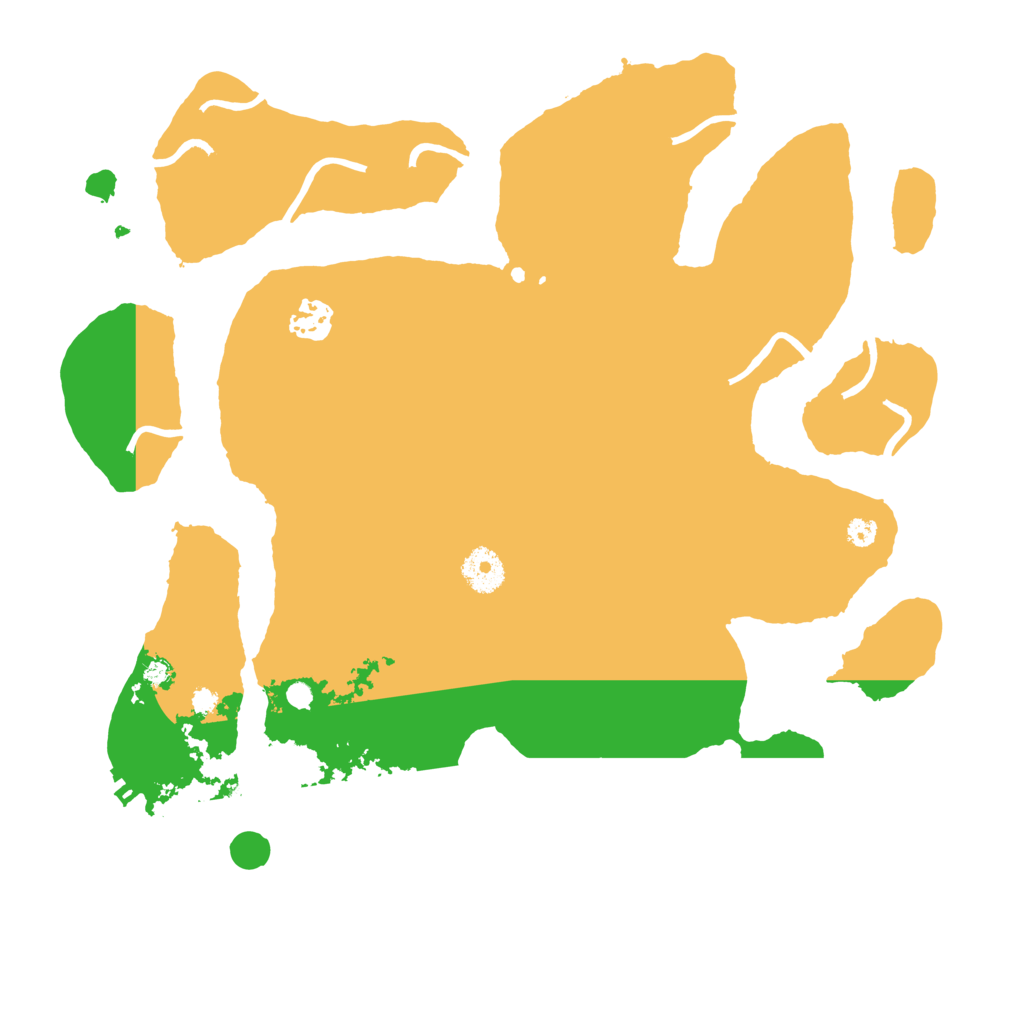 Biome Rust Map: Procedural Map, Size: 3600, Seed: 1296663862