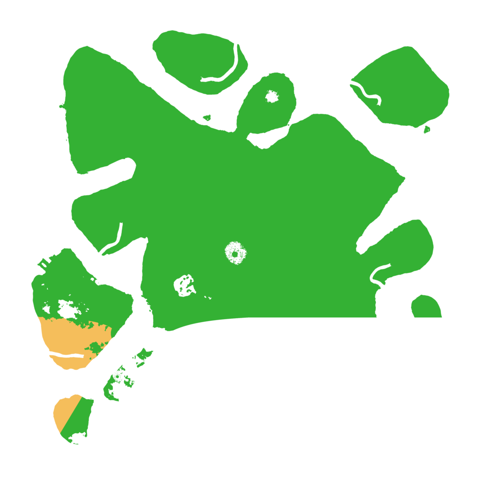 Biome Rust Map: Procedural Map, Size: 3500, Seed: 2146458805