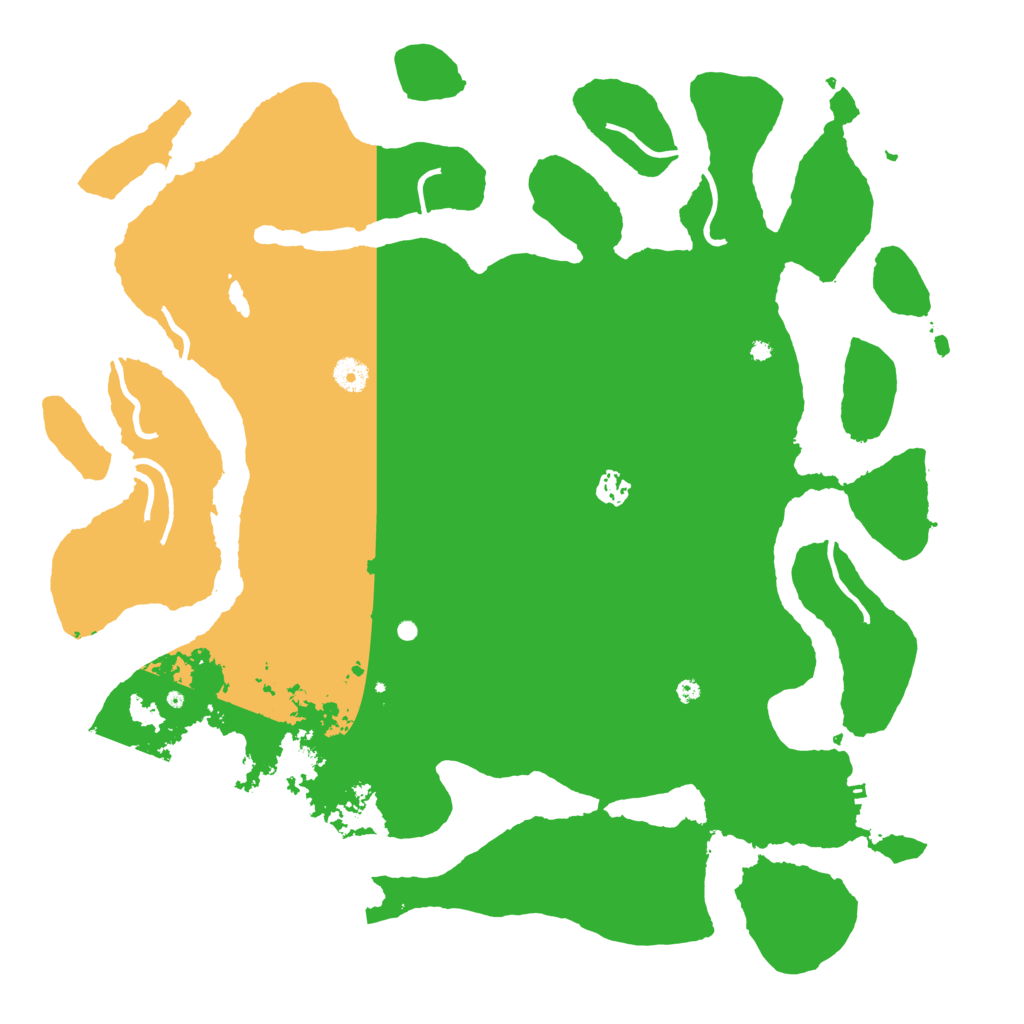 Biome Rust Map: Procedural Map, Size: 4500, Seed: 453195884