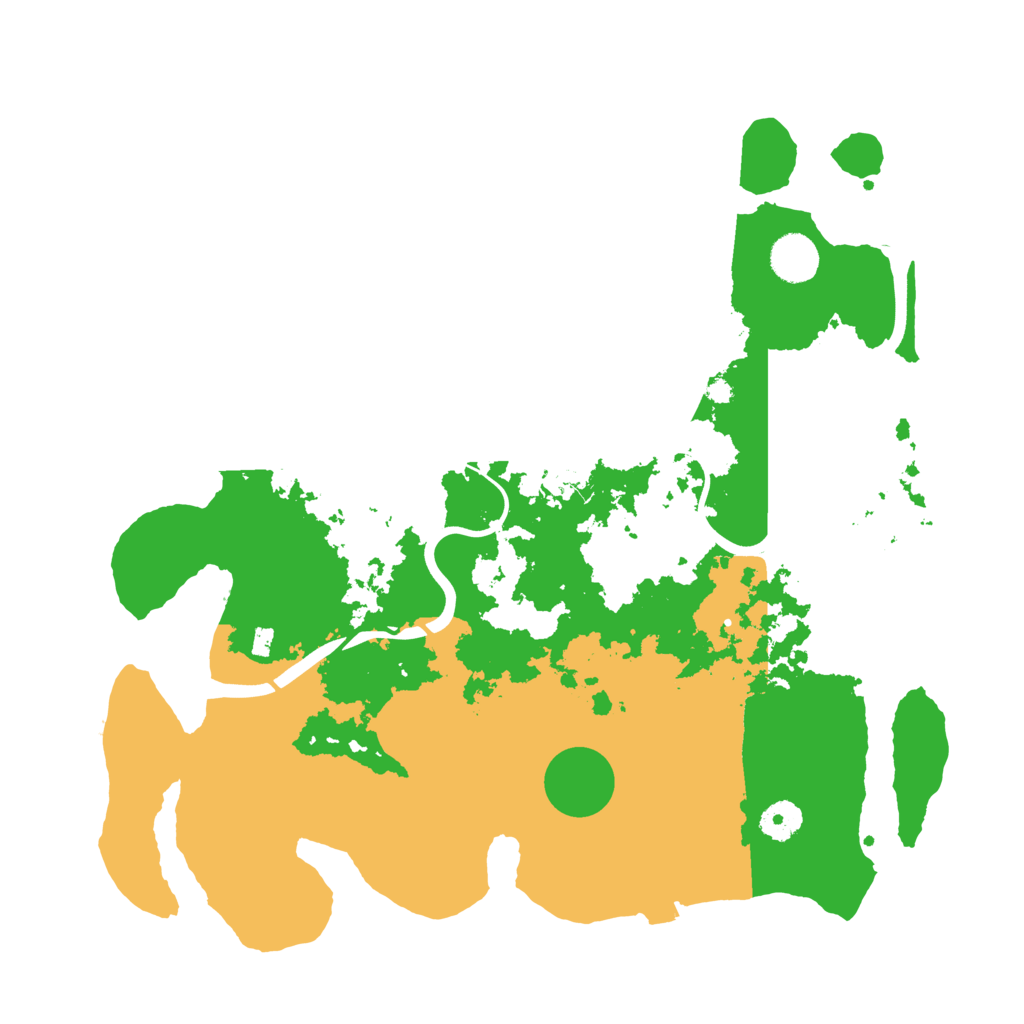 Biome Rust Map: Procedural Map, Size: 3850, Seed: 258766100